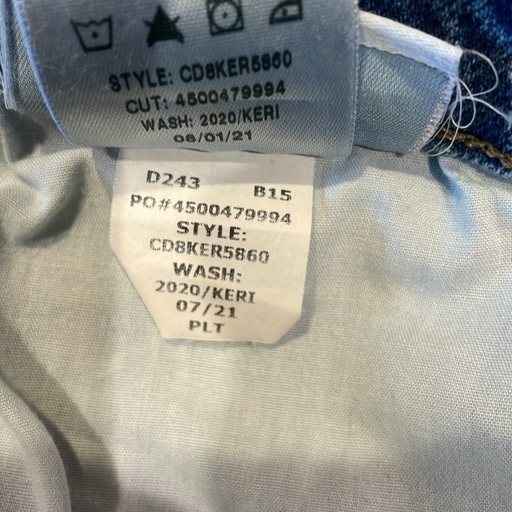Joe's Jeans The Niki Jeans Mid Rise Boyfriend Distressed Blue 2020 NWT - Picture 7 of 7